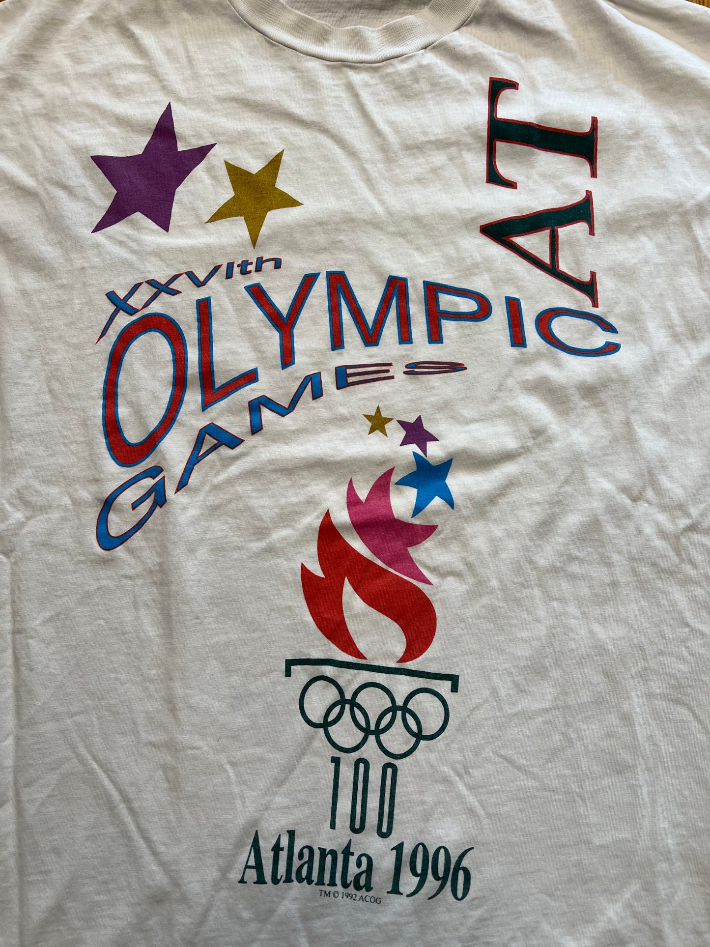Vintage 1992 Atlanta Olympic Games Tee