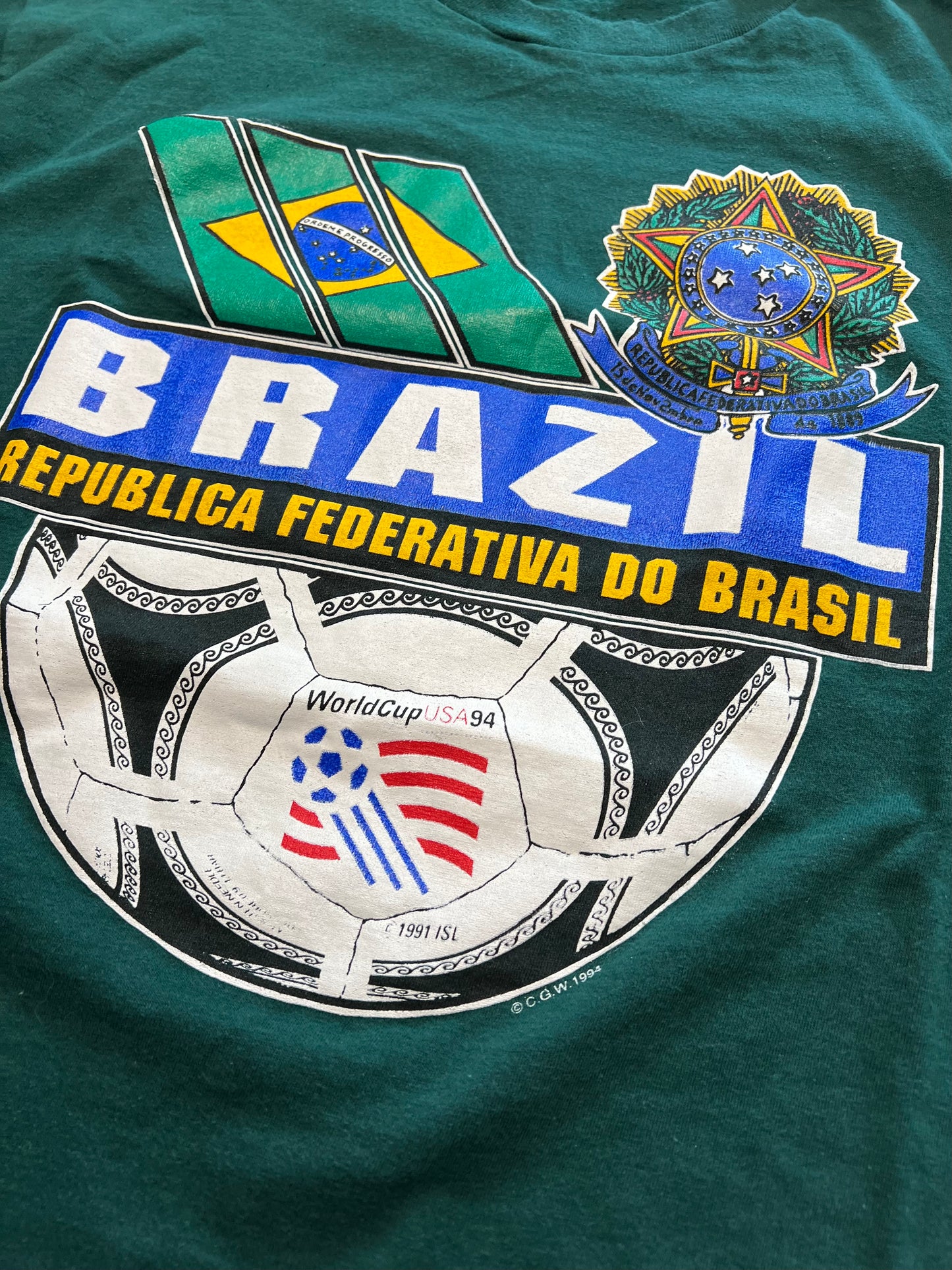Vintage 1994 Brazil WorldCup Tee