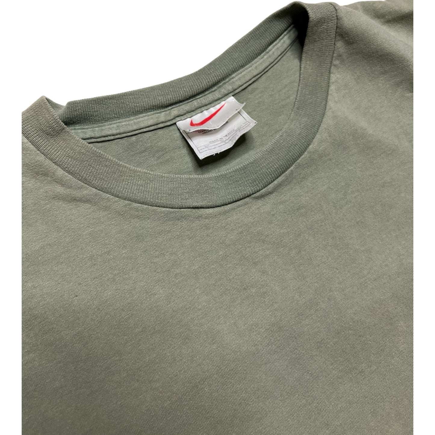 Vintage Nike Swoosh Tee Faded Green