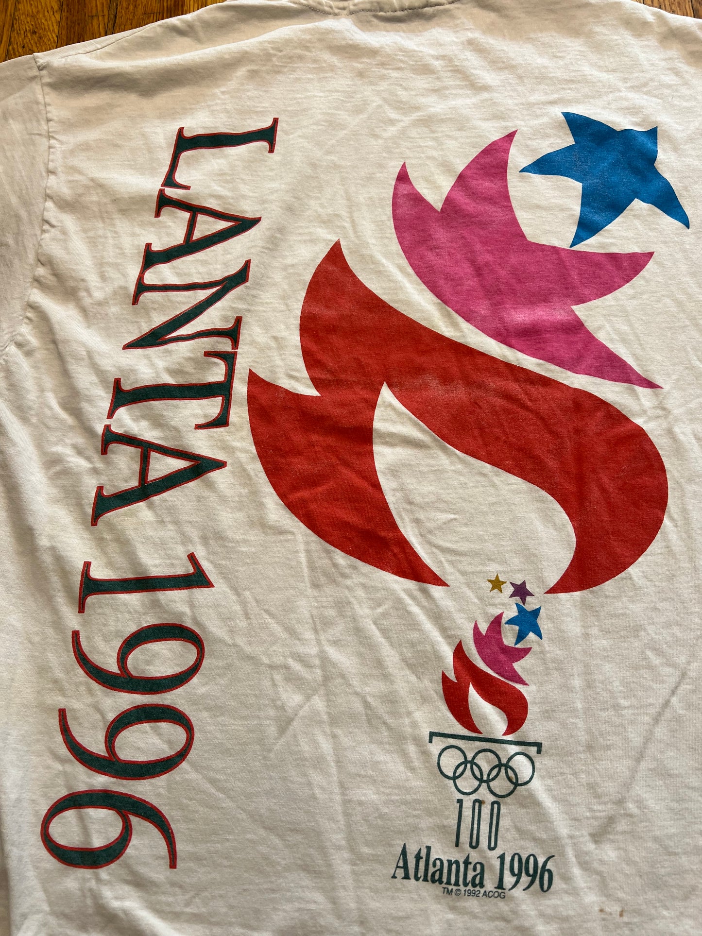 Vintage 1992 Atlanta Olympic Games Tee