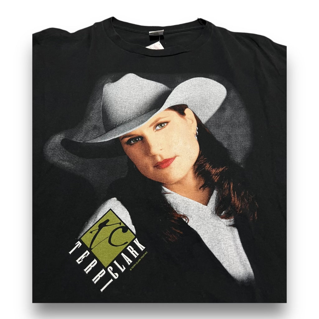 Vintage 1998 Terri Clark How I Feel Tour Tee