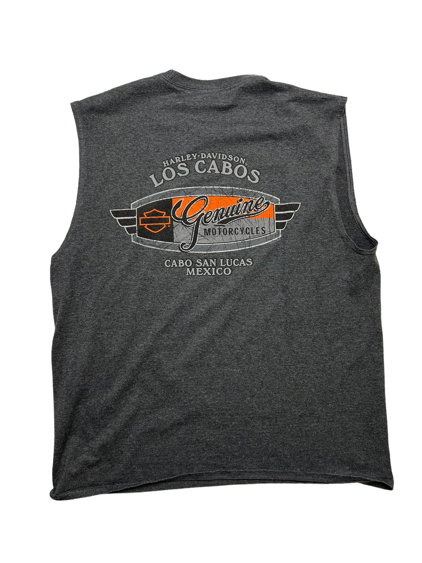 Vintage Harley Davidson tank