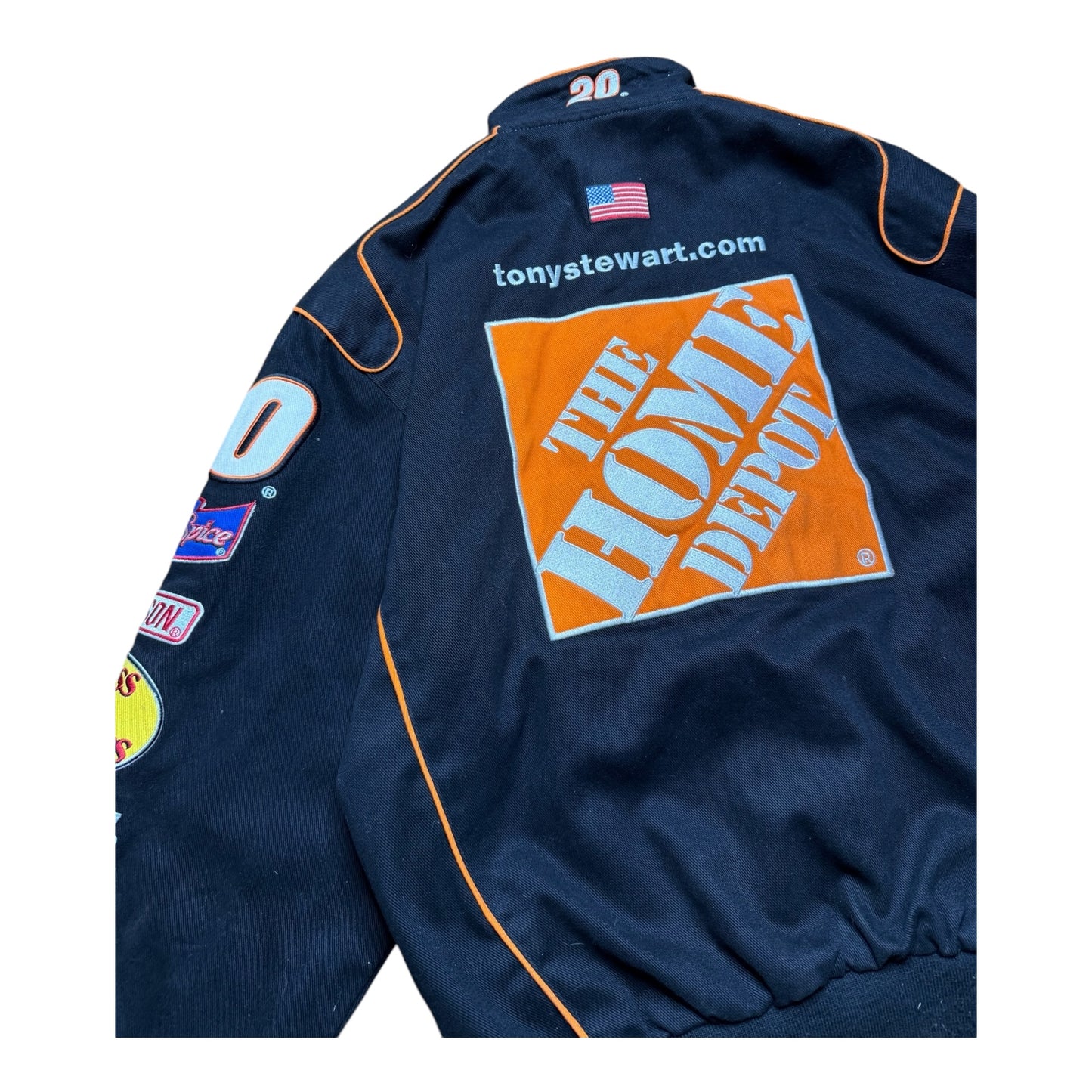 Vintage Home Depot Nascar Tony Stewart Racing Jacket
