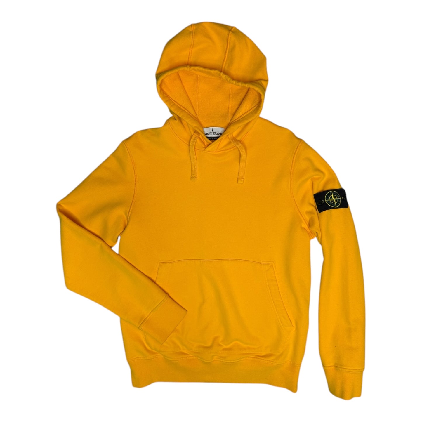 Stone Island Yellow Hoodie