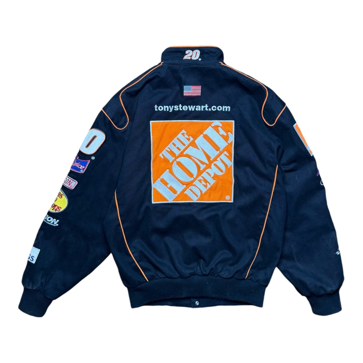 Vintage Home Depot Nascar Tony Stewart Racing Jacket