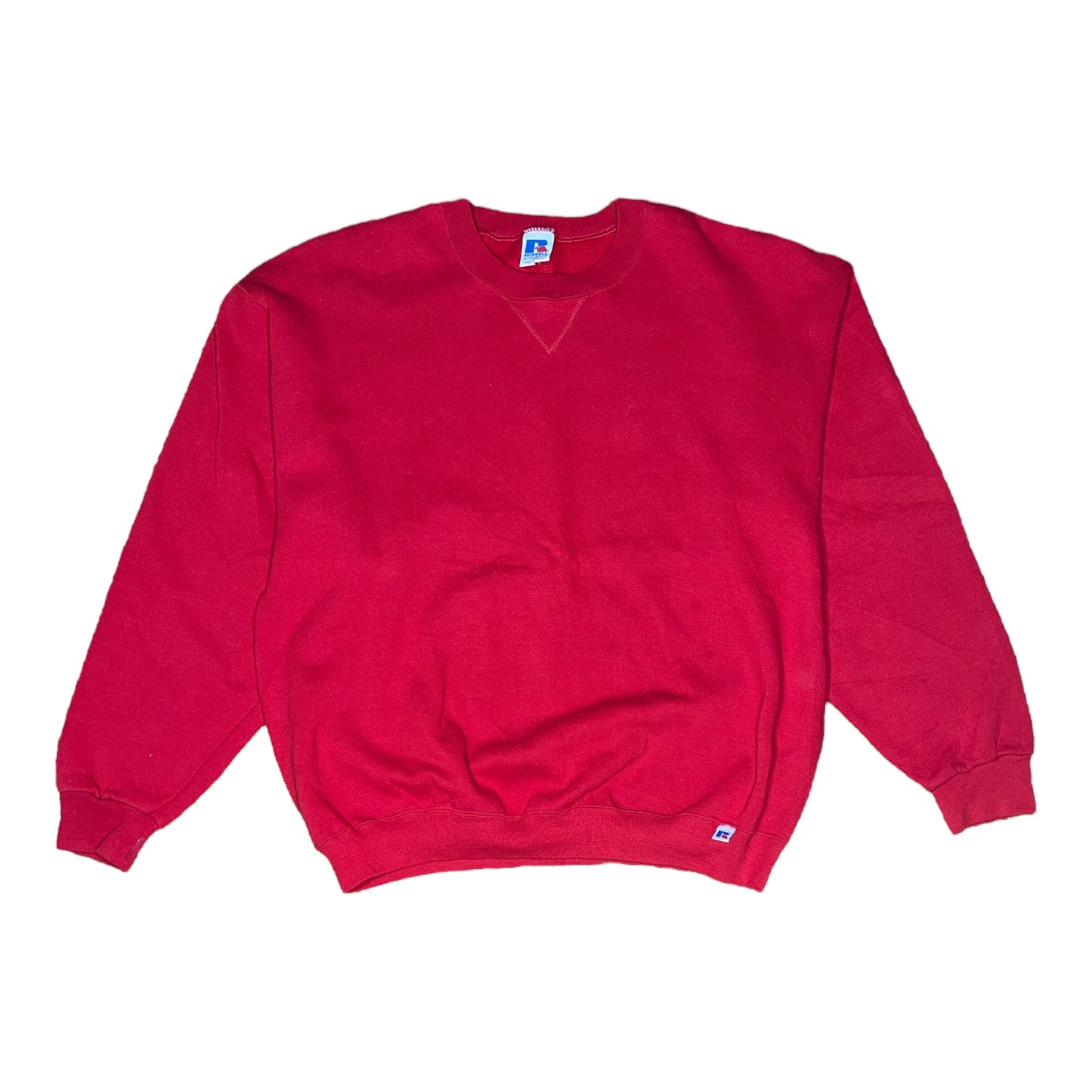 Vintage Russell Blank Crewneck Red