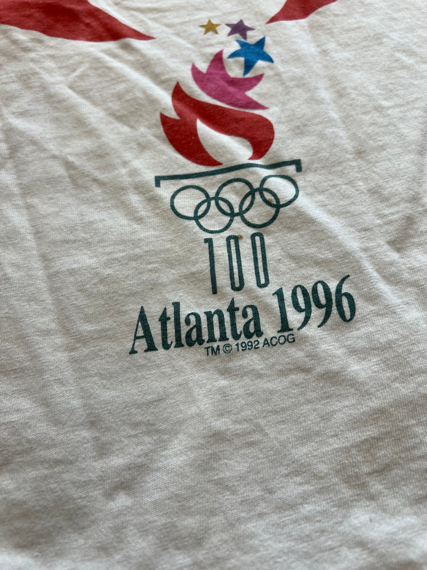 Vintage 1992 Atlanta Olympic Games Tee