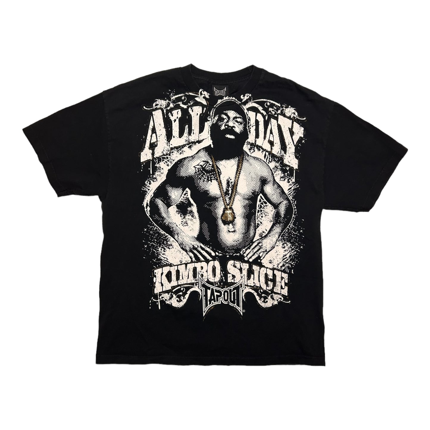 Vintage Kimbo Slice All Day TapOut Tee