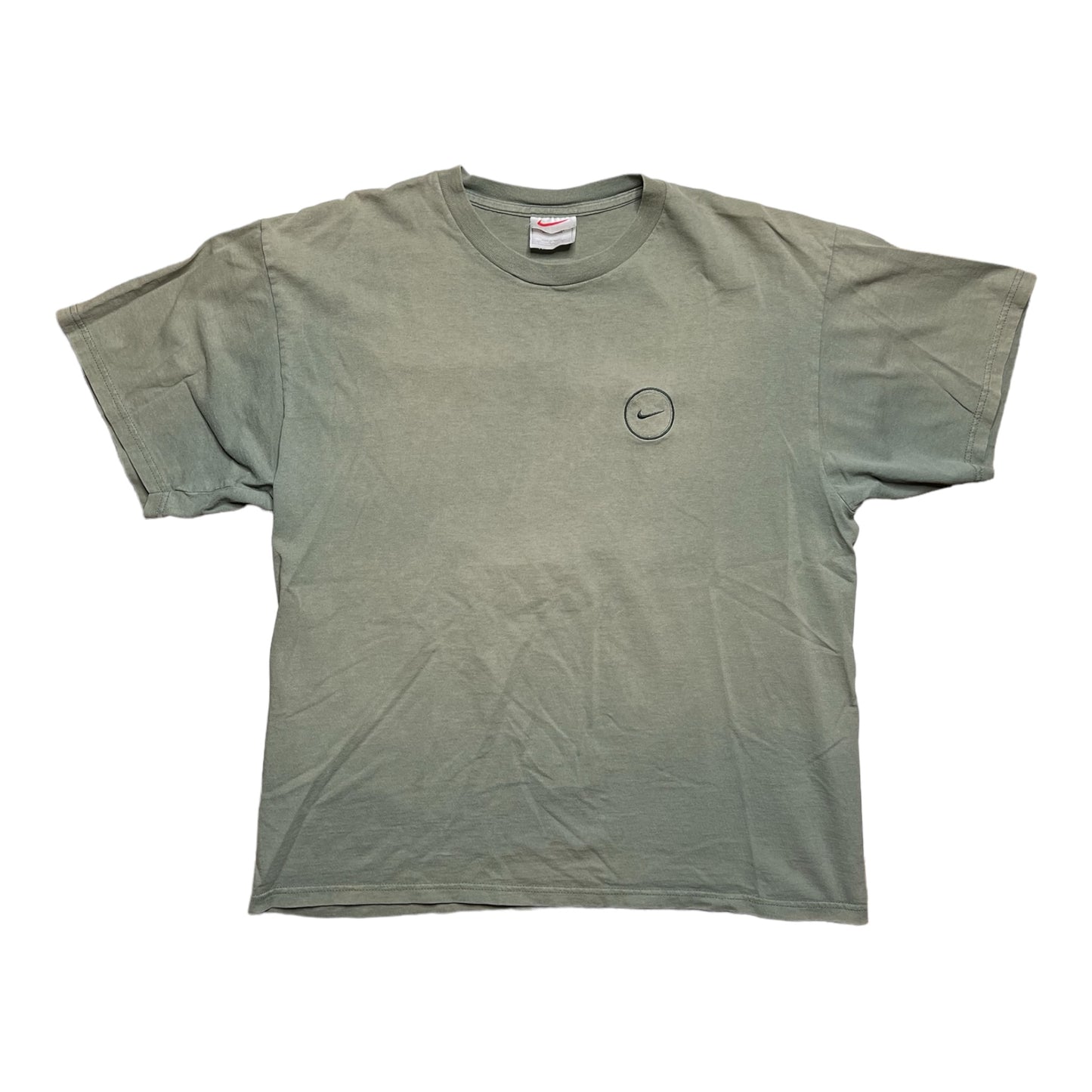 Vintage Nike Swoosh Tee Faded Green