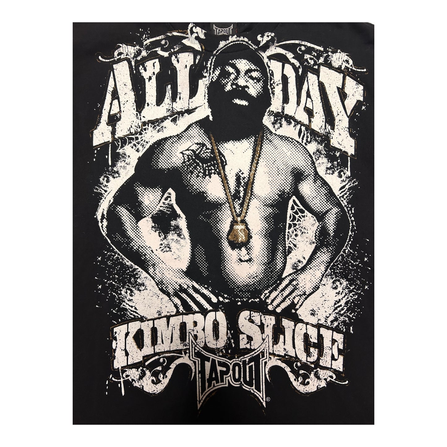 Vintage Kimbo Slice All Day TapOut Tee