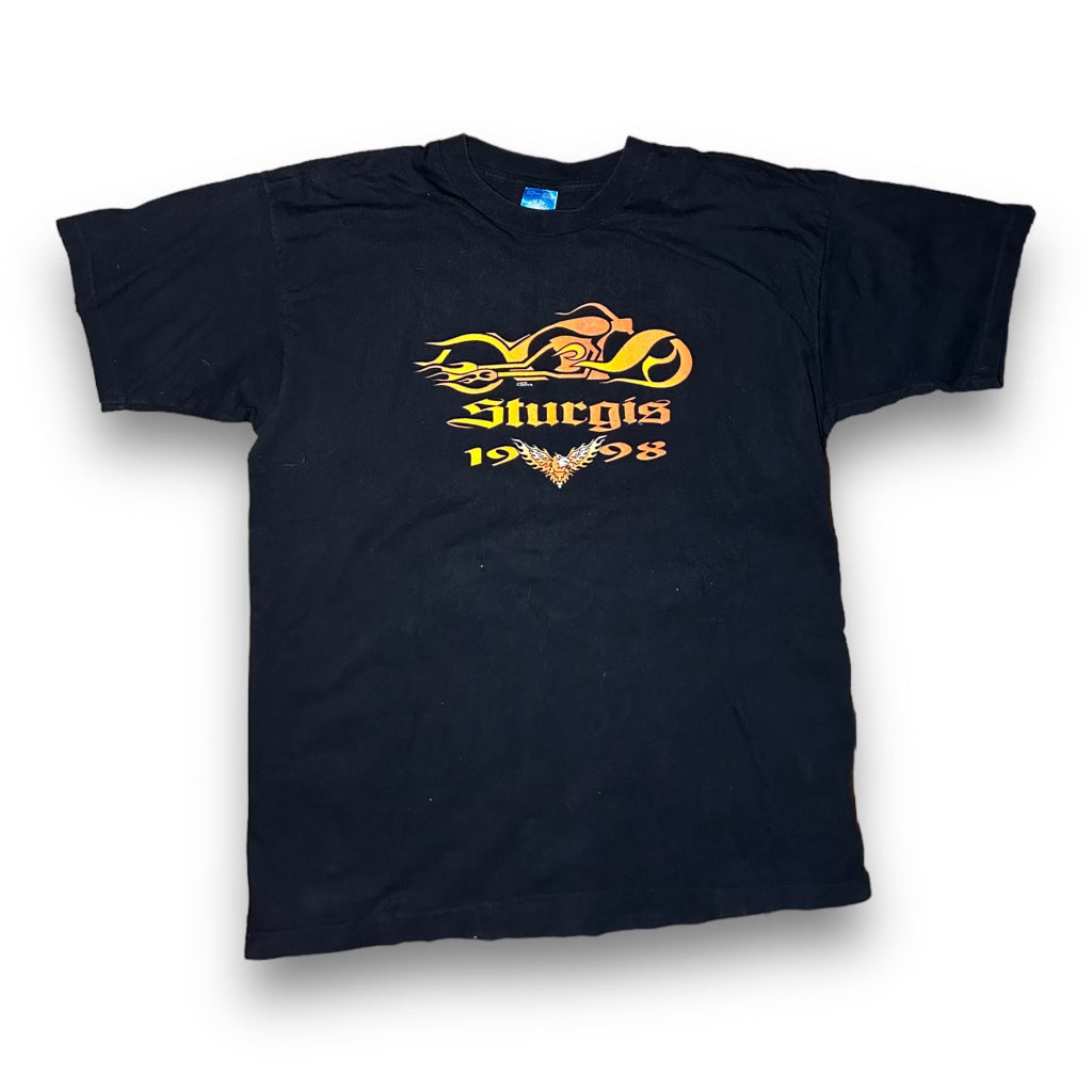 Ride in Style: Vintage 1998 Sturgis Biker Tee