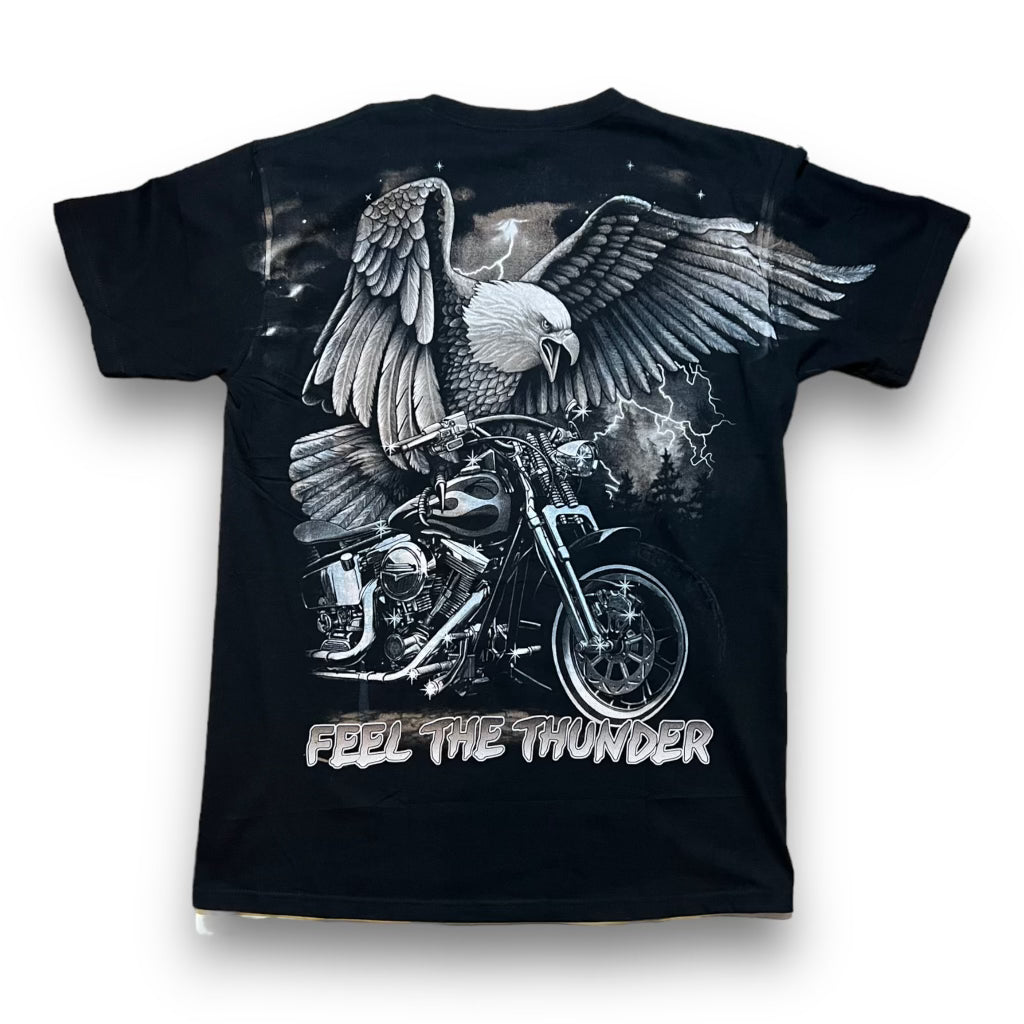 VINTAGE AOP BIKER THUNDER TEE