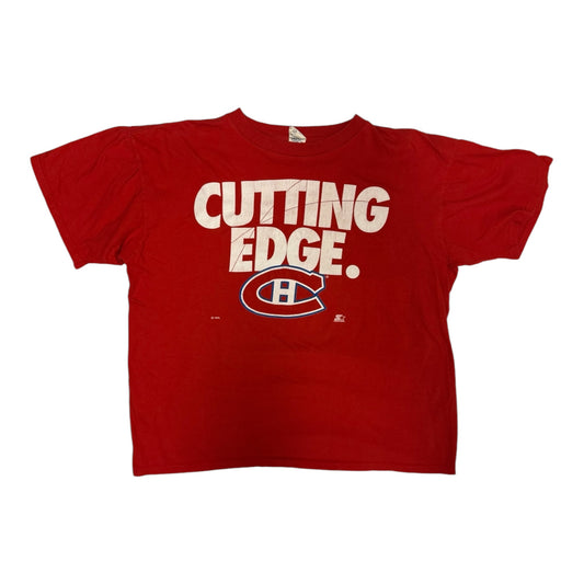 Vintage NHL Canadians Cutting Edge Tee