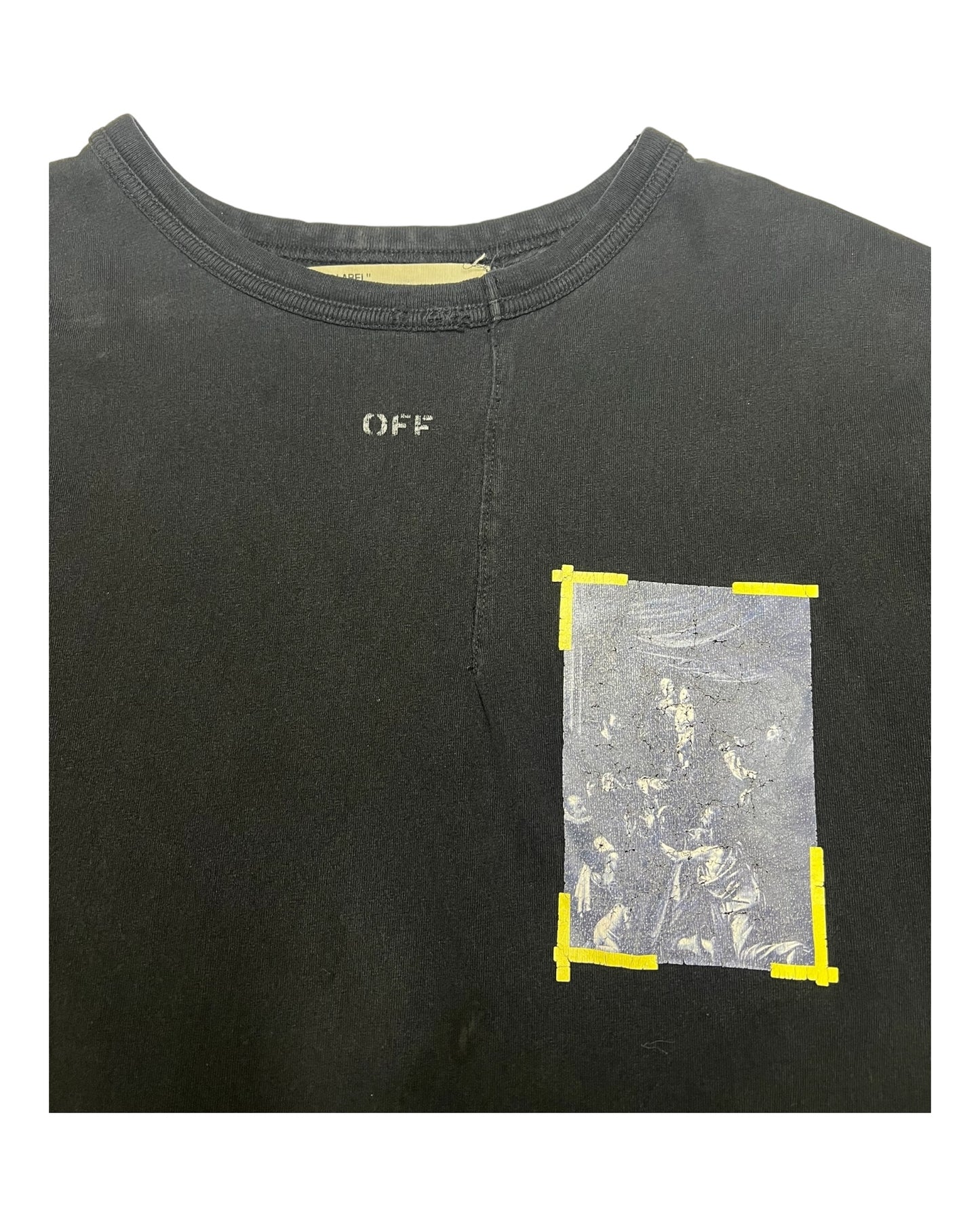 Off-White Black Mini Caravaggio Tee