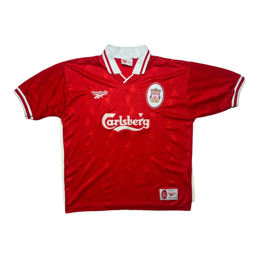 Vintage Rare 90's Liverpool England Reebok Soccer Jersey