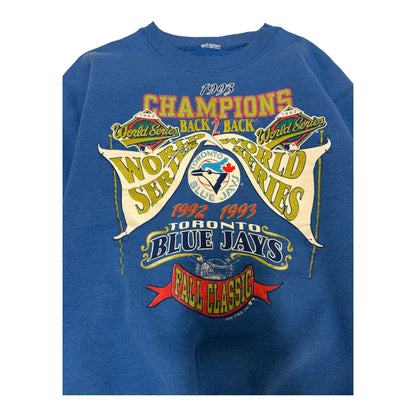 Vintage 1993 Blue Jays Back2Back Crewneck