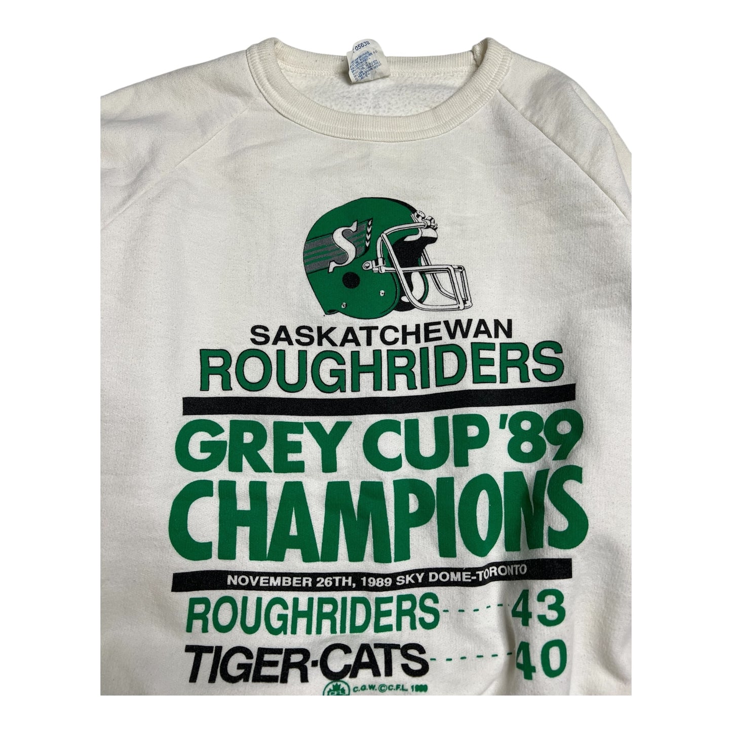 Vintage Sask Roughrider Crewneck