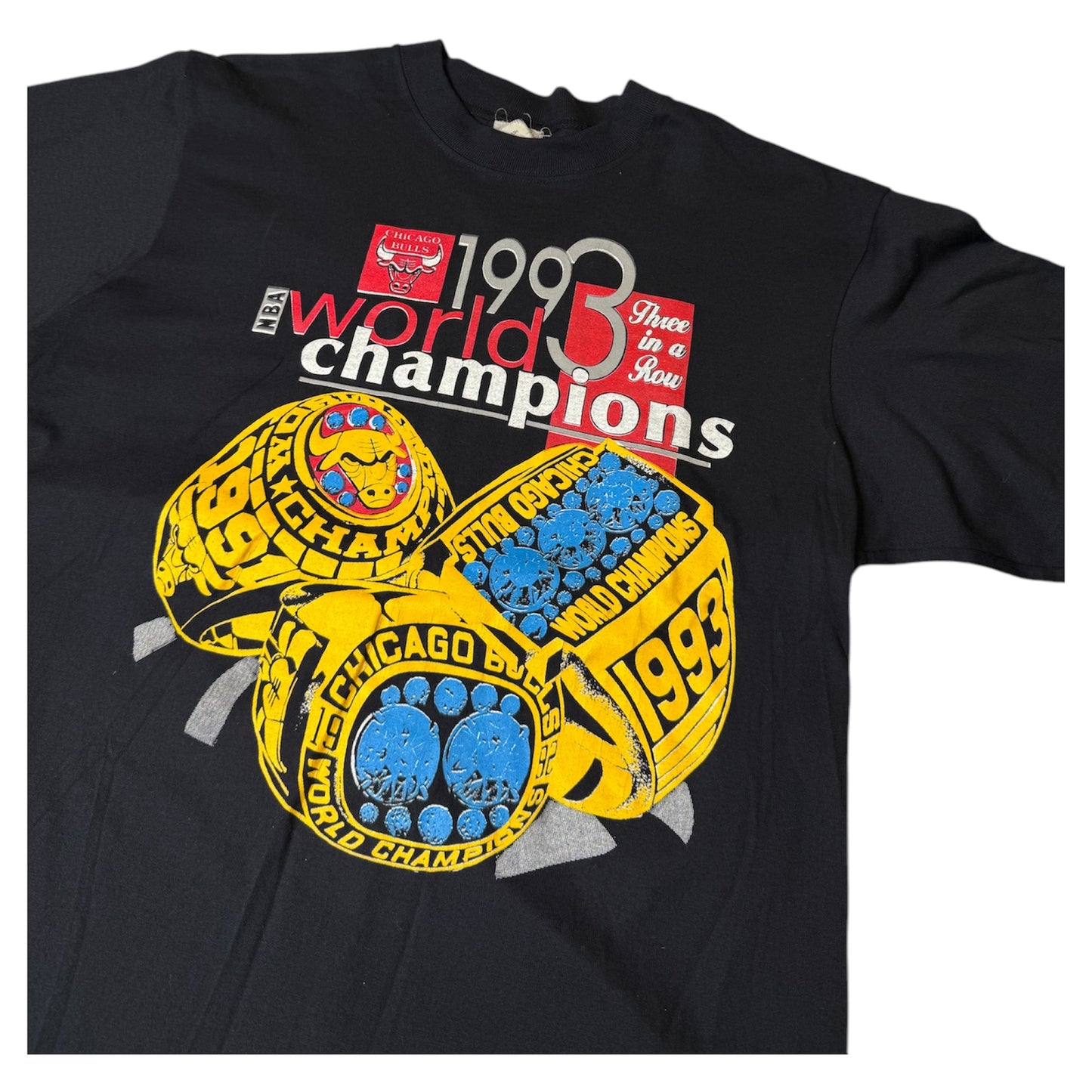 Vintage 1993 Bulls World Champions Tee