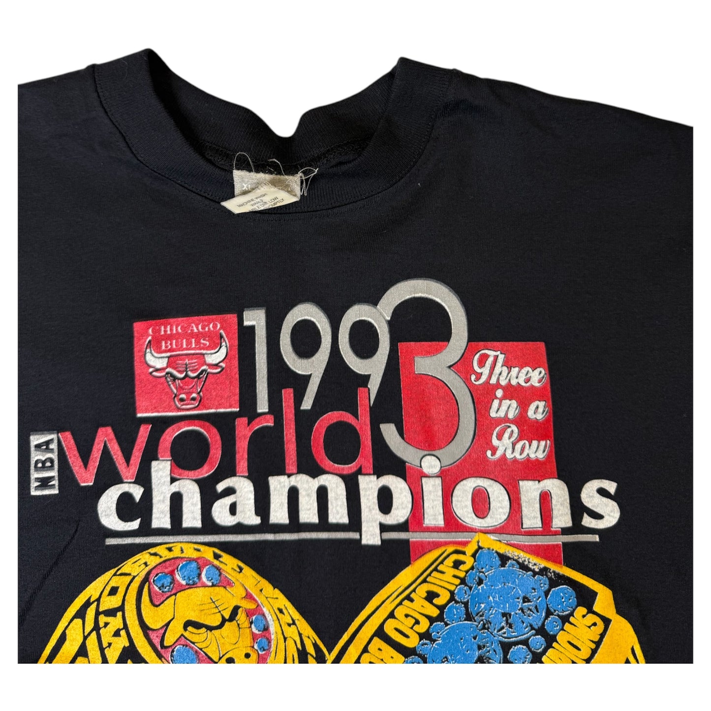 Vintage 1993 Bulls World Champions Tee