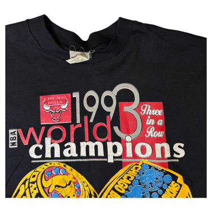 Vintage 1993 Bulls World Champions Tee