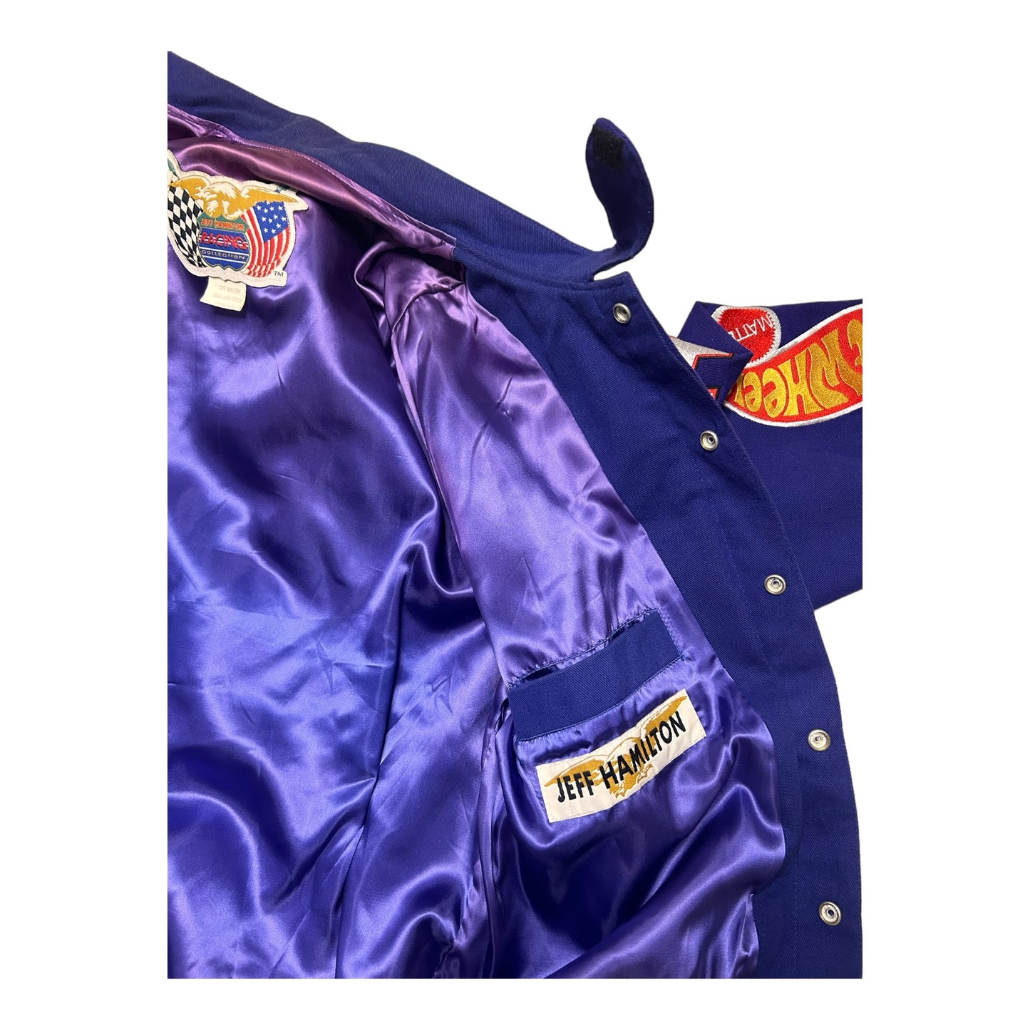 Rare '90 Hot Wheels Racing NASCAR Jeff Hamilton Jacket