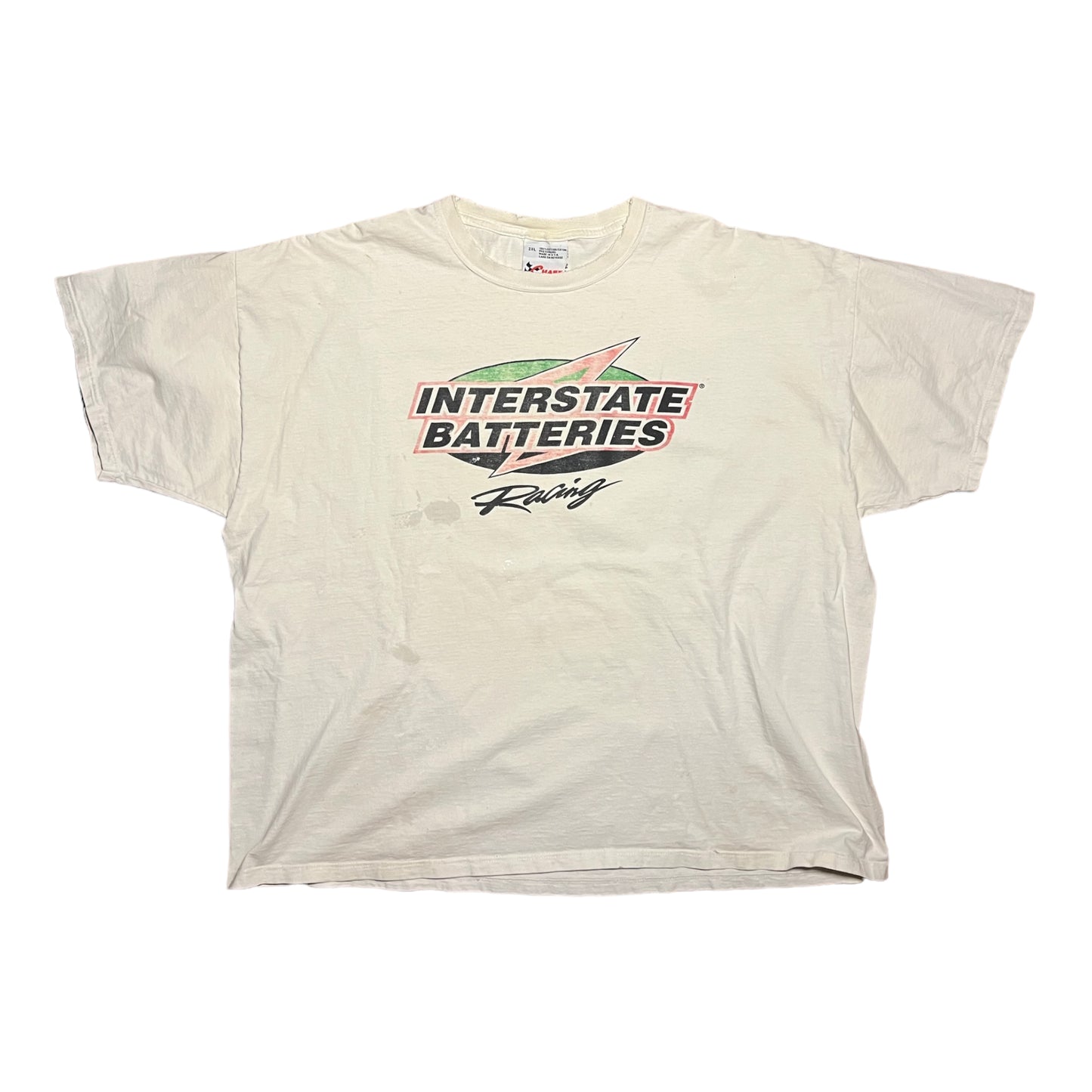 1999 Vintage NASCAR Interstate Batteries Racing tee