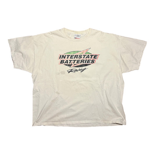1999 Vintage NASCAR Interstate Batteries Racing tee