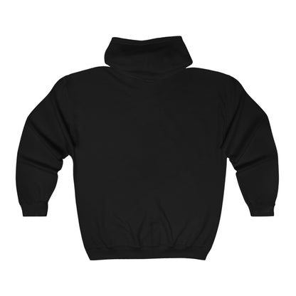 BackStageKloset Logo Heavy Blend Full Zip Hooded Sweatshirt