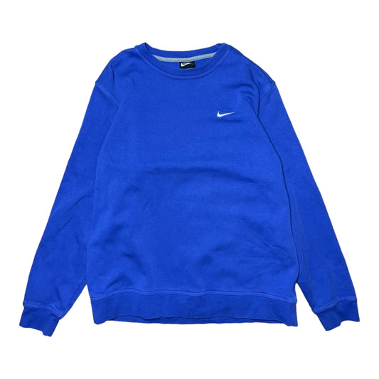 Y2K Nike Swoosh Crewneck blue