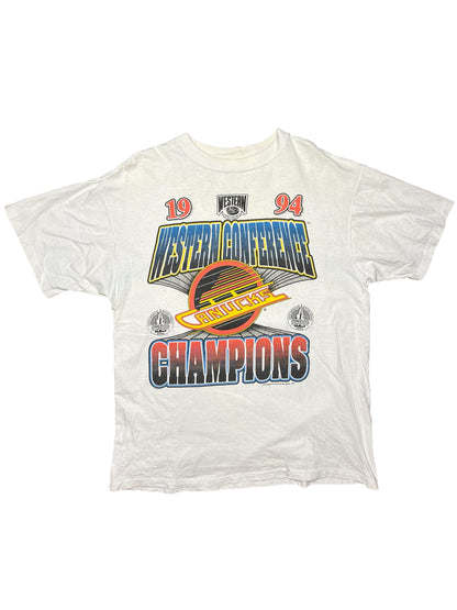 Vintage 1994 Canucks NHL Champions Tee