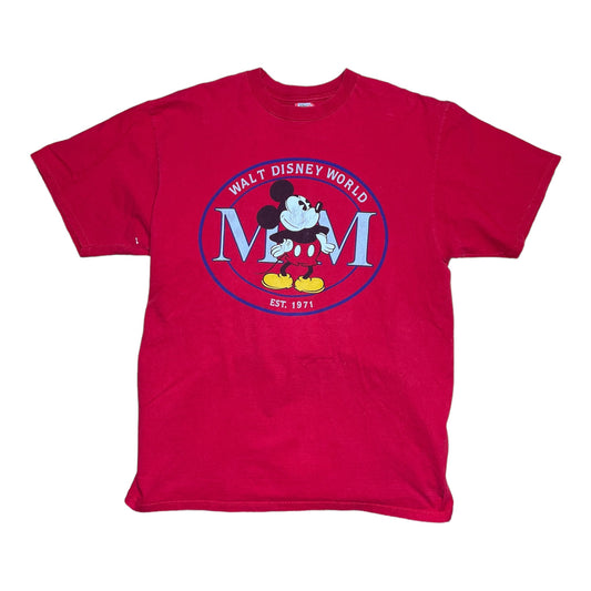 Vintage Mickey Mouse Tee red