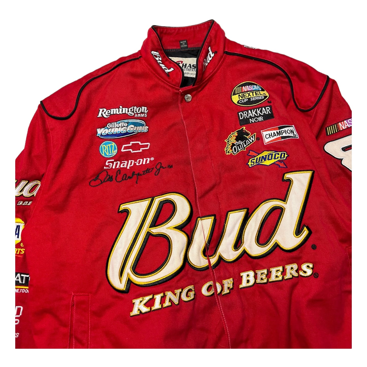 Vintage NASCAR Bud Racing Jacket