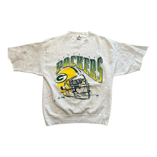 Vintage Packers Cut off Crewneck Tee