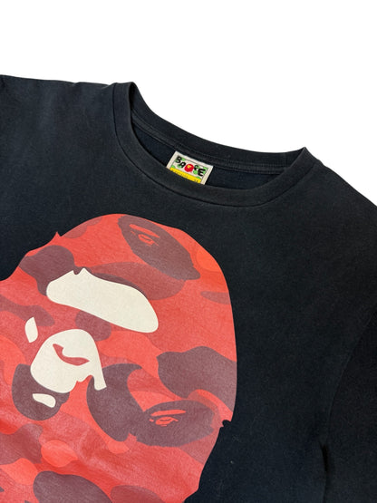 Bape Big ape red camo Tee