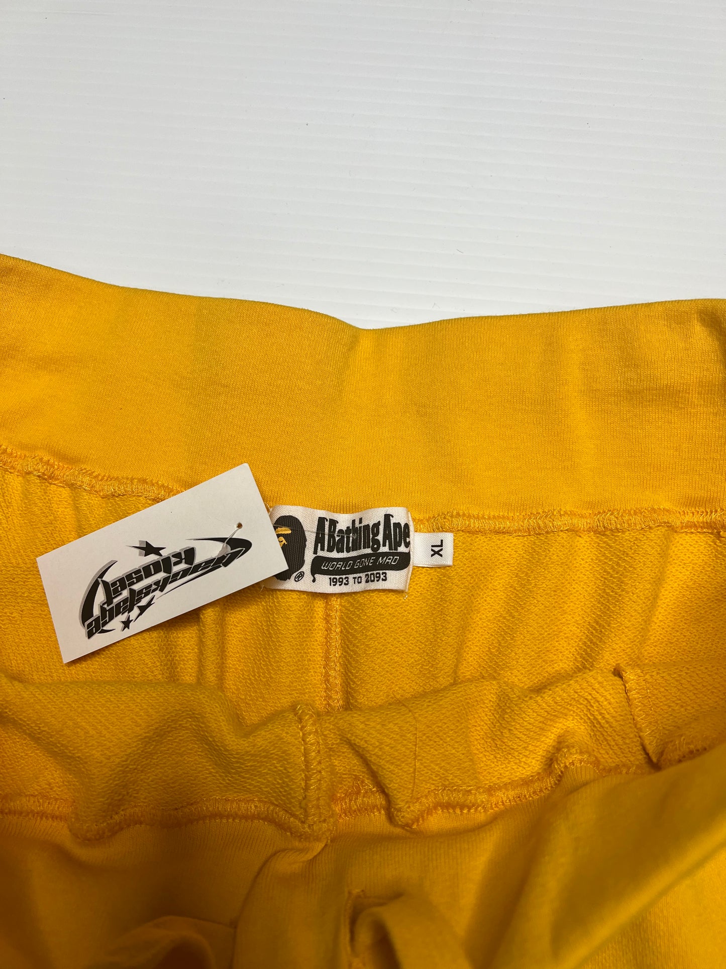 Bape Shark Sweatshort Yellow