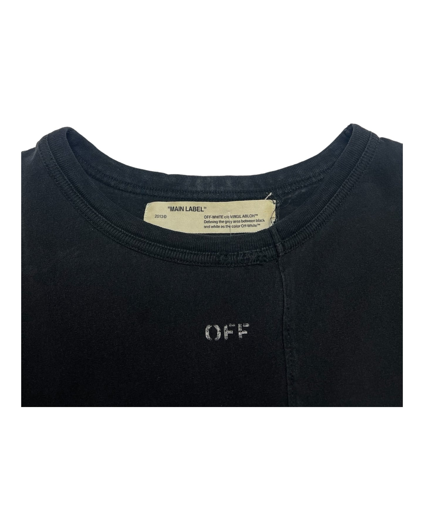 Off-White Black Mini Caravaggio Tee