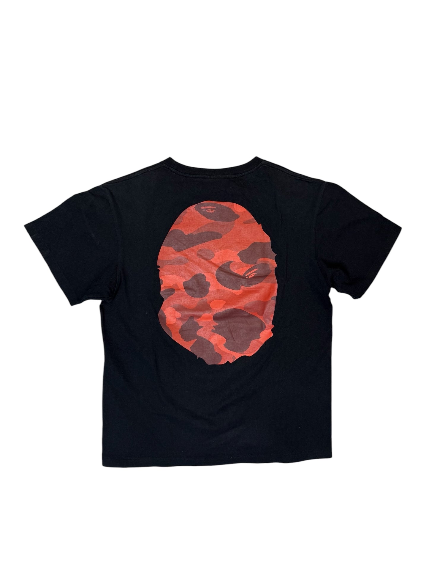 Bape Big ape red camo Tee