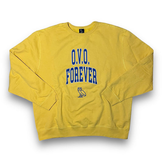 Embrace Style with the OVO Forever Owl Yellow Sweatshirt 