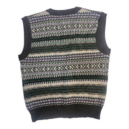 Vintage Fine Line Knit Vest