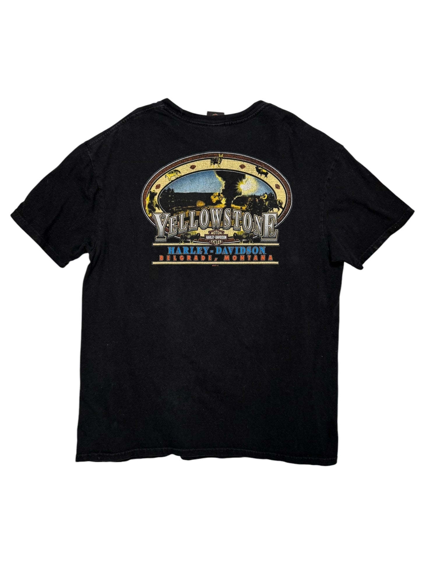 Vintage Harley-Davidson Yellowstone Tee