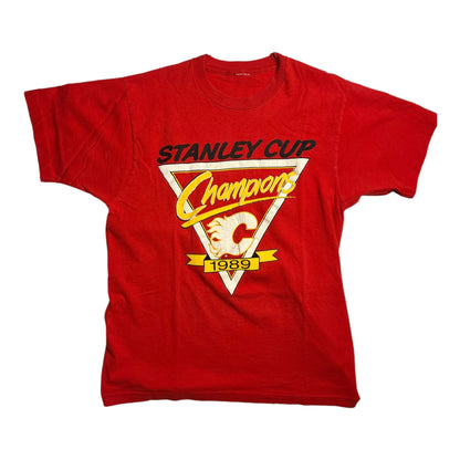 Vintage 89' Stanley Cup Flames Tee