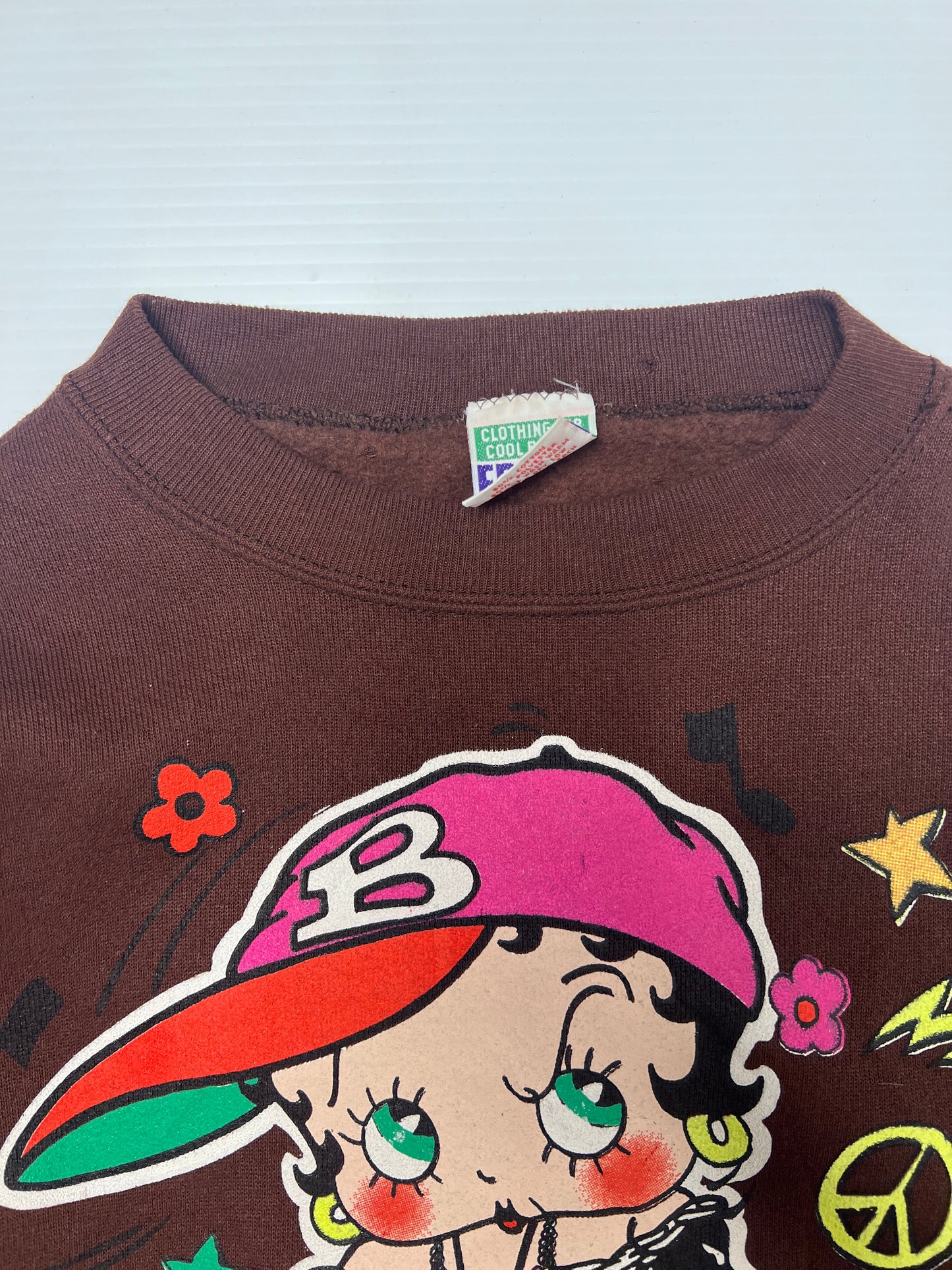 Vintage Betty Boop Disco Girl Crewneck