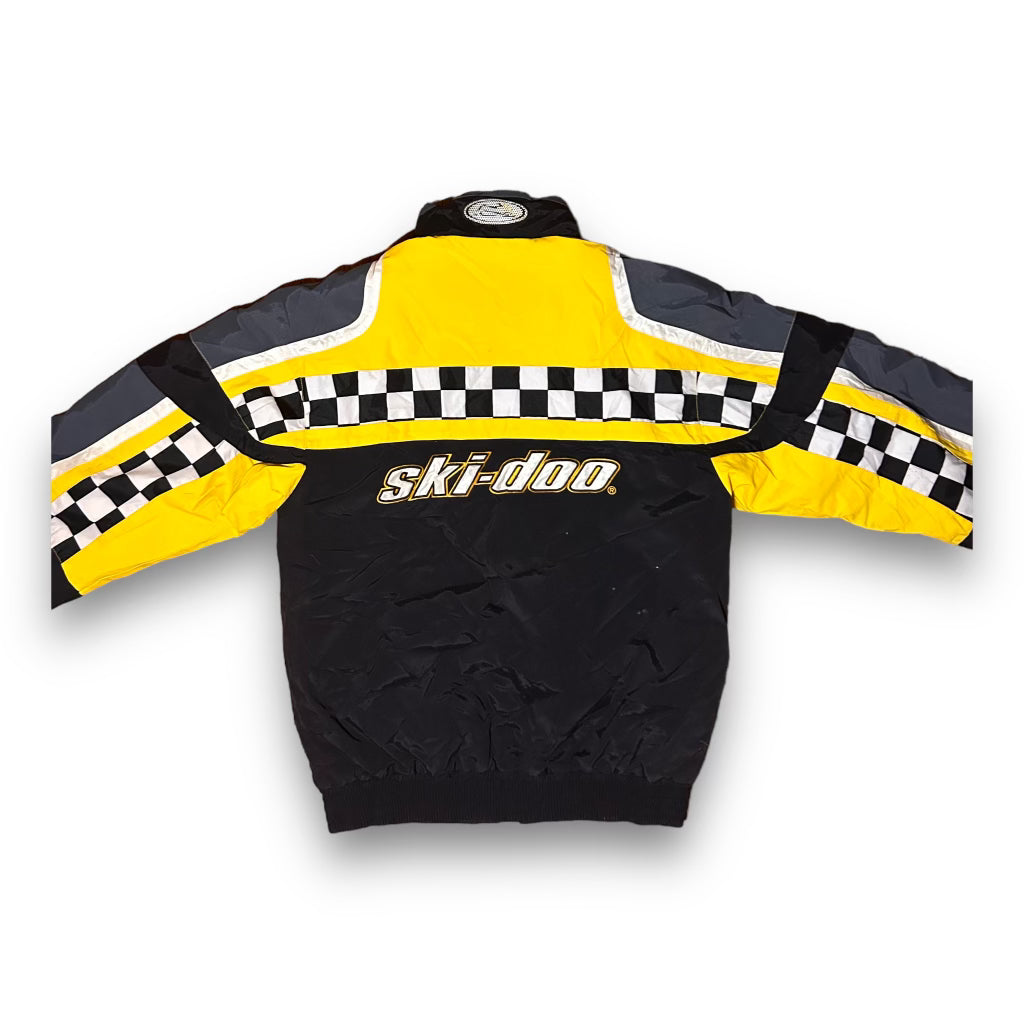  Get Style with the 1990s Ski-Doo Racing Jacket in Yellow