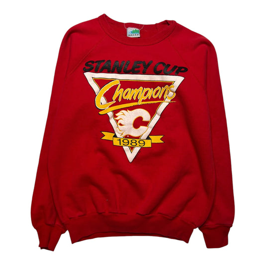 Vintage 1989 Stanley Cup Flames Crewneck