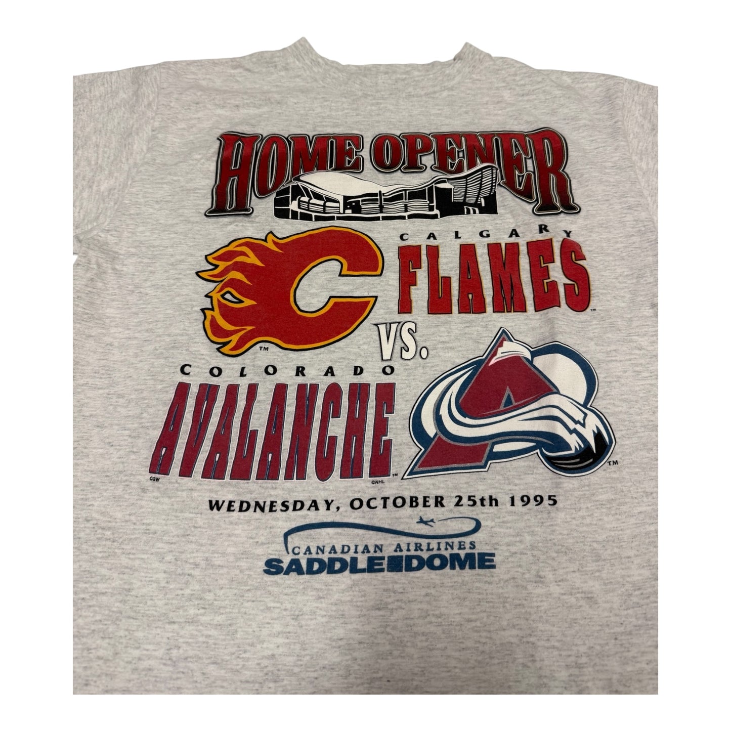 Vintage Home Opener Flames Tee