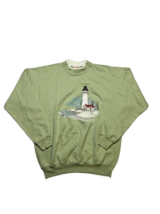 Lighthouse crewneck