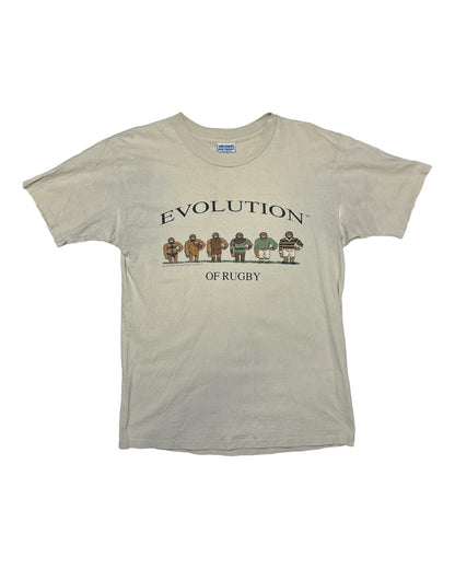 Vintage 1993 Evolution of Rugby Tee