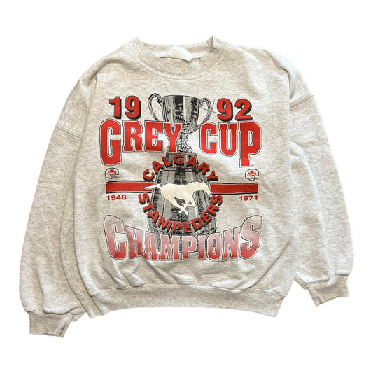 Vintage CFL 1992 Grey Cup Calgary Crewneck