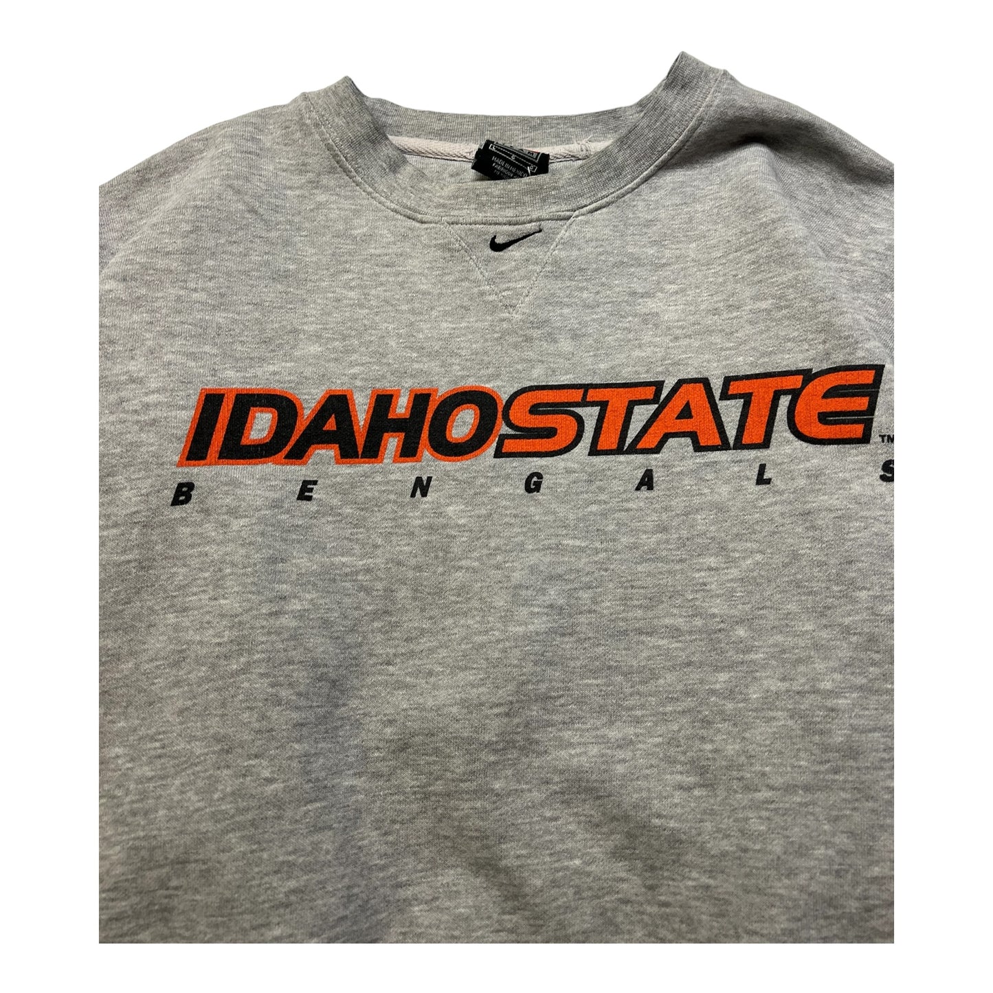 Vintage Nike Swoosh Idaho State Bengals Crewneck