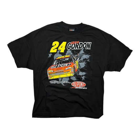 Vintage Jeff Gordon 24 NASCAR Tee black